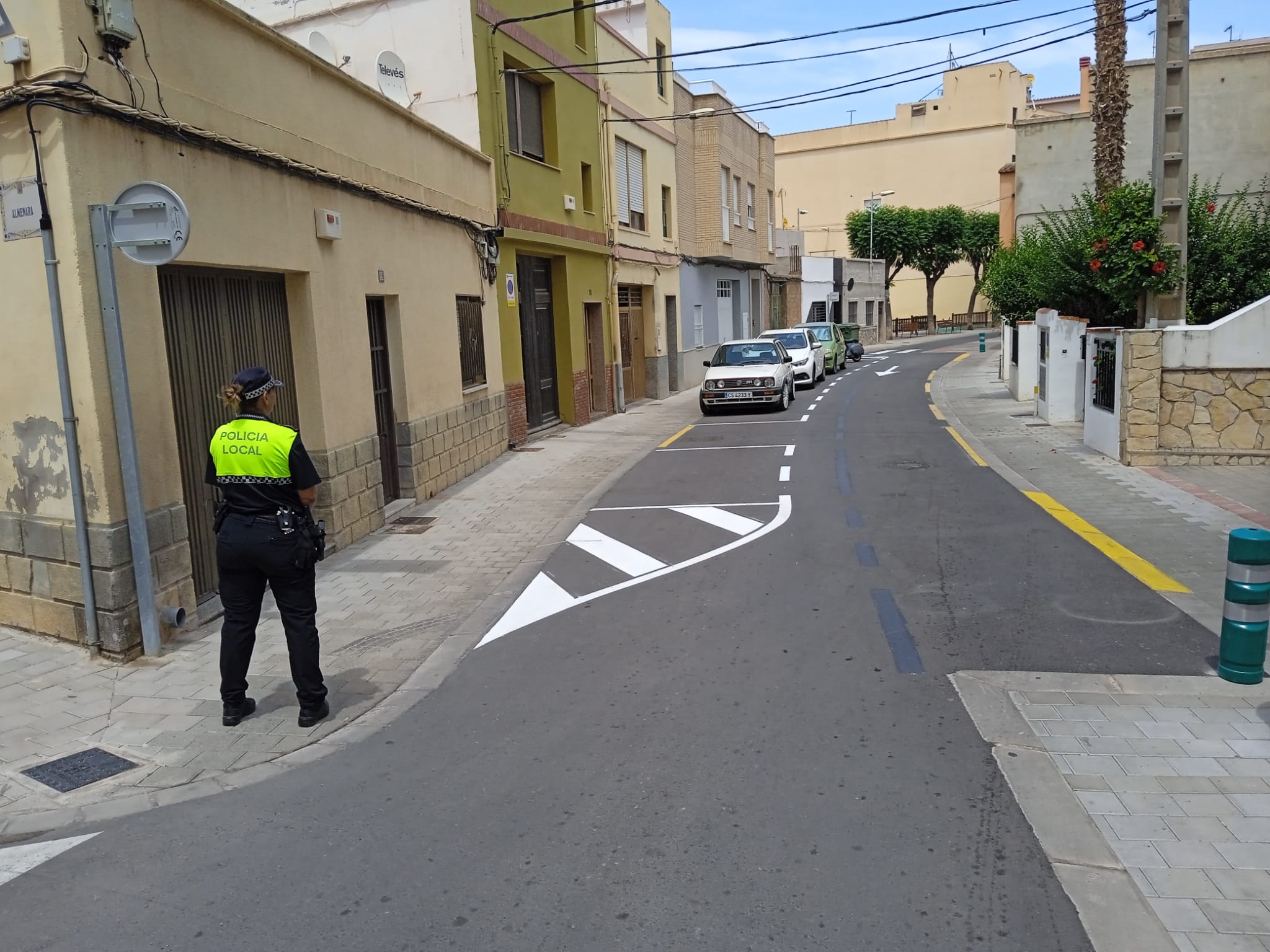 Almassora reorganitza el trànsit en Corell per a augmentar les places d’aparcament